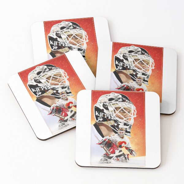 Item preview, Calgary Flames Goaltender Mikka Kipprusoff designed and sold by Perry Family Art Collective.