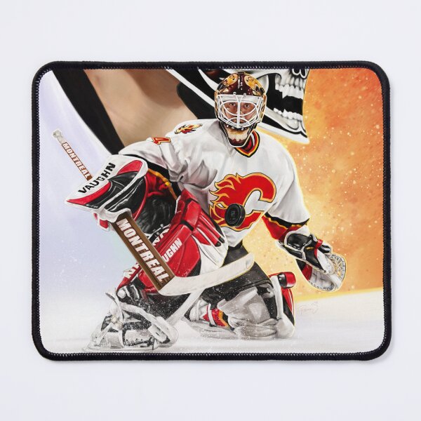 Item preview, Calgary Flames Goaltender Mikka Kipprusoff designed and sold by Perry Family Art Collective.