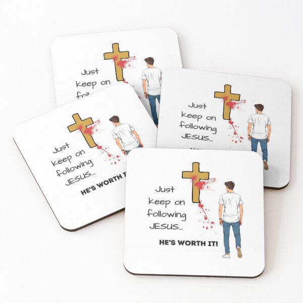 Item preview, Just Keep On Following Jesus designed and sold by hope speaks..