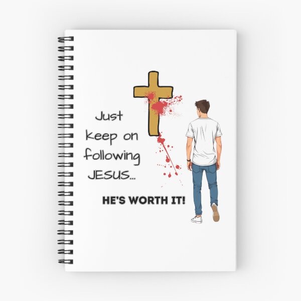 Item preview, Just Keep On Following Jesus designed and sold by hope speaks..