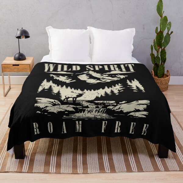 Item preview, Wild Spirit Roam Free, Mountain Nature designed and sold by FlashCraft Design.