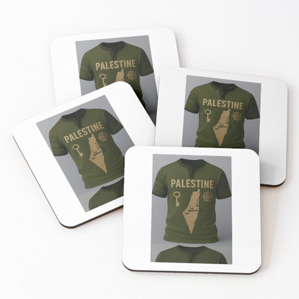 Item preview, “Free Palestine T-Shirt | Map & Kufiya Design 8 designed and sold by HaredyBrand.