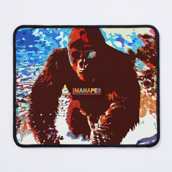 Item preview, retro style Bigfoot, manape, sasquatch designed and sold by TheManApes.