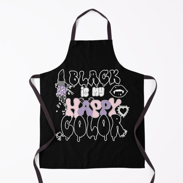 Item preview, Black Is My Happy Color designed and sold by SparklefilthStudios.