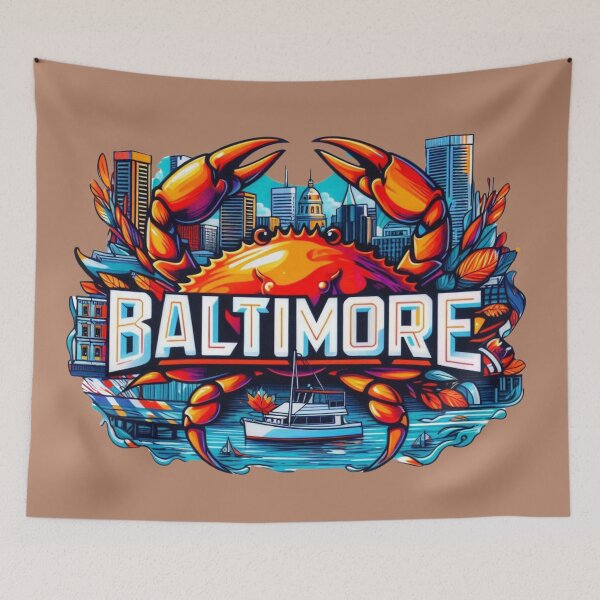 Item preview, Baltimore  designed and sold by Myra365Art.