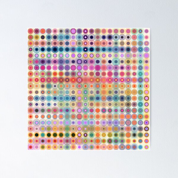 Item preview, Colored circles  designed and sold by Isabella Peixoto.
