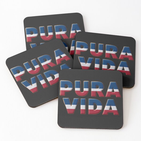 Item preview, Pura Vida Costa Rica – AOP Flag Relief Design designed and sold by All Creative Designer.