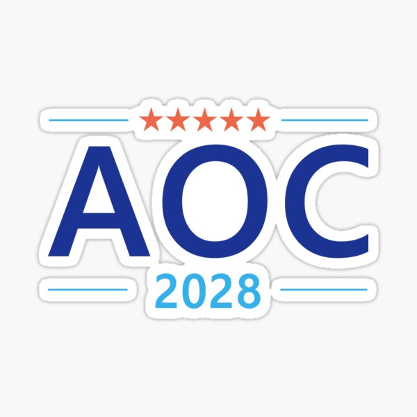 Item preview, AOC 2028 for President designed and sold by kiwi91.