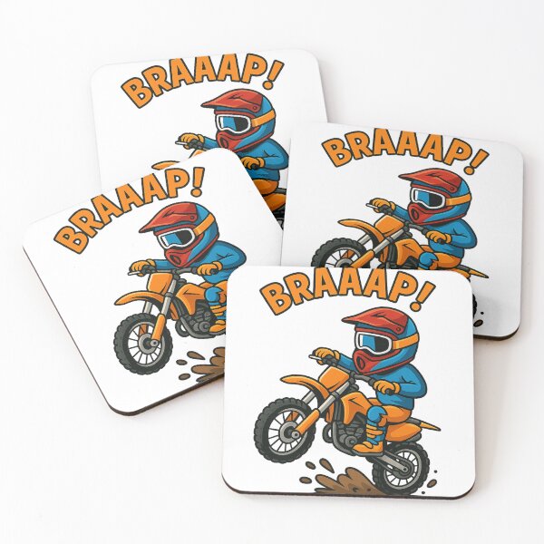 Item preview, BRAAAP – Cool MX Dirt Bike Gift for Kids Who Love Riding designed and sold by Kempworx Art.