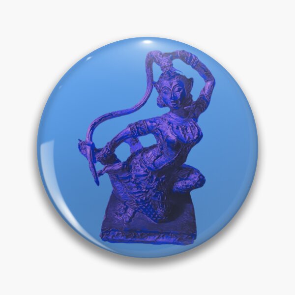Item preview, Khmer Kinnaree in Blue designed and sold by Linklandiya.