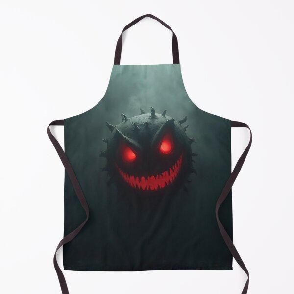 Item preview, Horror Smiley | Glowing Red-Eyed Monster in the Fog designed and sold by NovaProArt.