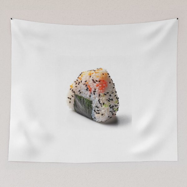 Item preview, Delicious colorful onigiri rice ball Japanese food served with seaweed A perfect snack or meal designed and sold by platobanpo.