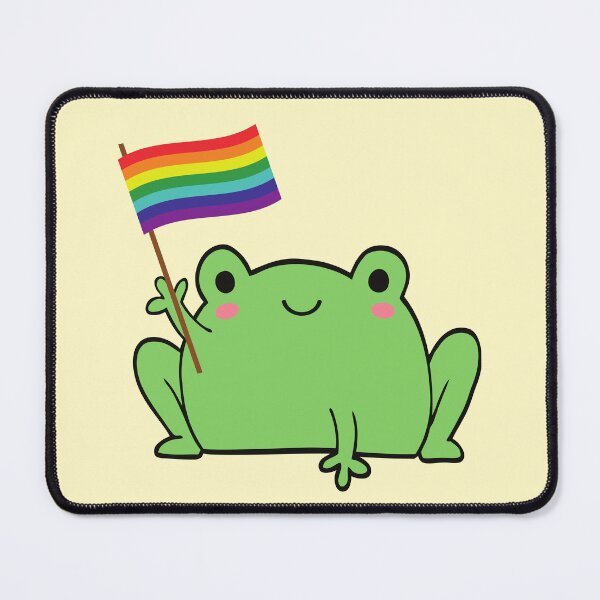Item preview, Pride Frog Kawaii designed and sold by Magnolia Valley Art.