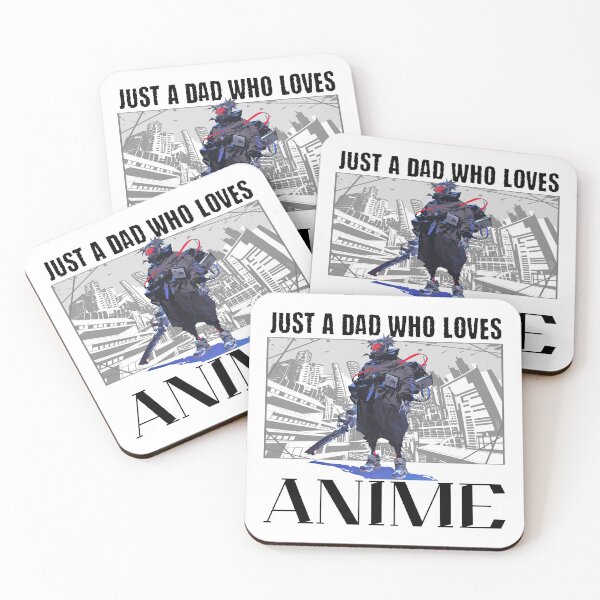 Item preview, Just A Dad Who Loves Anime designed and sold by Epic Splash Graphics.