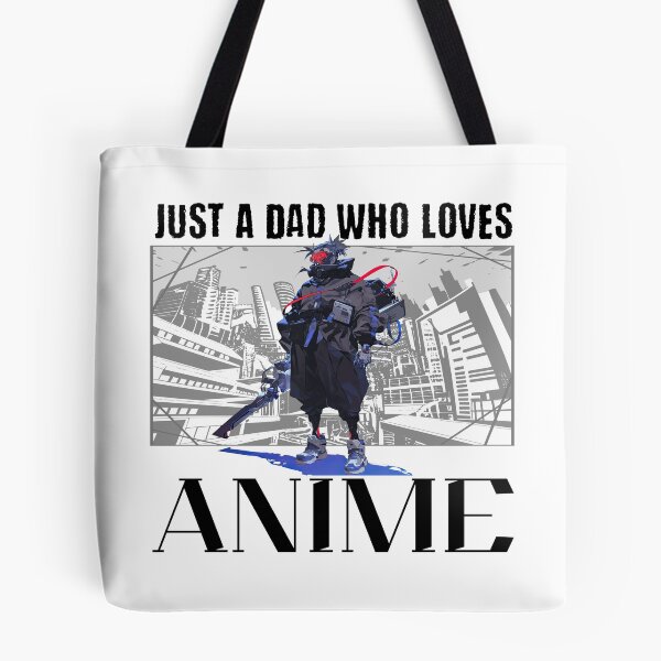 Item preview, Just A Dad Who Loves Anime designed and sold by Epic Splash Graphics.