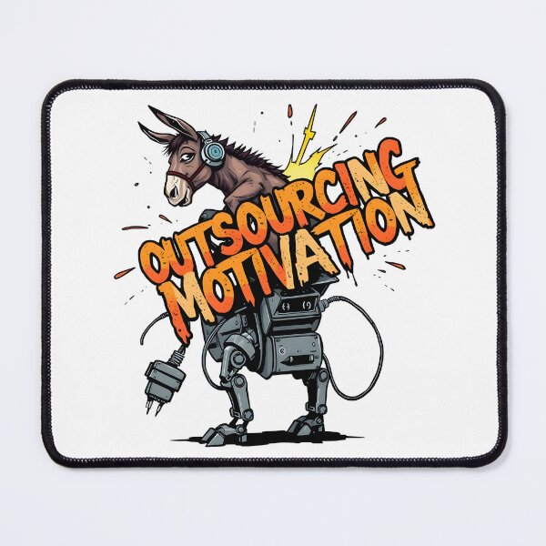Item preview, Outsourcing motivation Donkey Design designed and sold by FoxyJags.