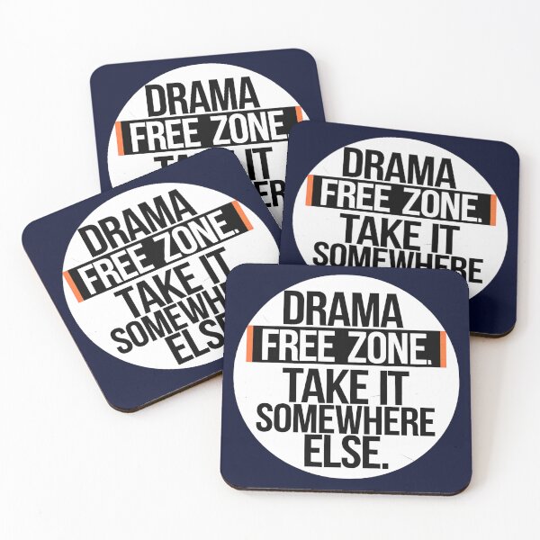 Item preview, No Drama Please Bold Quote Typography designed and sold by Bliss Find And Design.