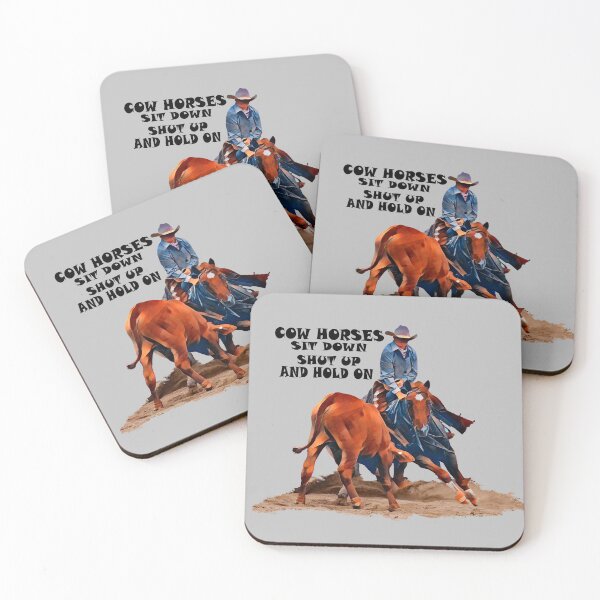 Item preview, COW HORSE QUOTES,  LOVE THOSE COW PONIES designed and sold by Barbara Jean Photo Art And Design.