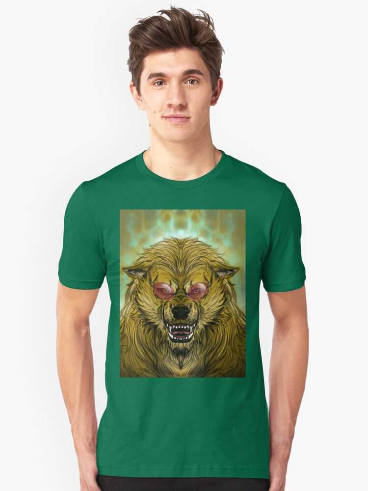 Con «hombre Rubio Gruñendo Furiarossa Camiseta Lobo Gafas De Sol» w0vmNn8O