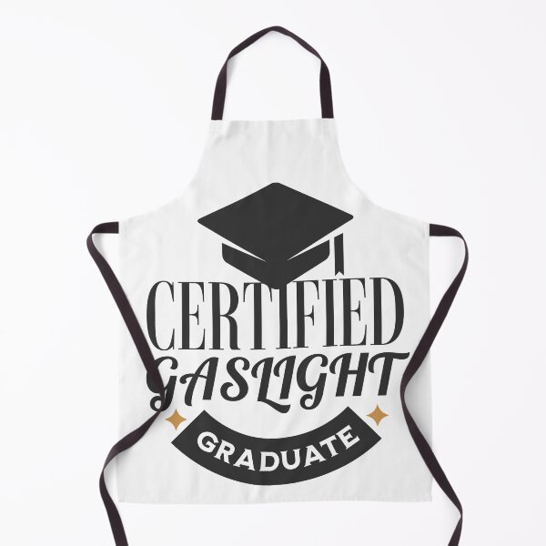 Item preview, Certified Gaslight Graduate – Funny Situationship Humor Design designed and sold by Honominu.