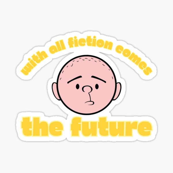 Item preview, Karl Pilkington - With All Fiction Comes the Future designed and sold by FlynnWolf.