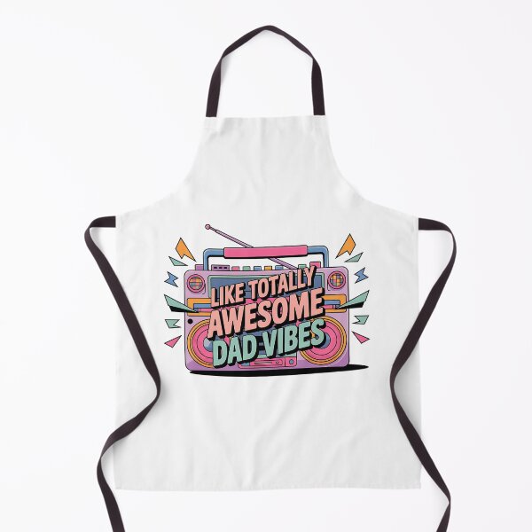 Item preview, Like Totally Awesome Dad Vibes – 90s Retro Father's Day designed and sold by CuteDesignables.
