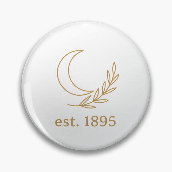 Item preview, Chi Omega Crescent Moon Laurel Est. 1895 Glow designed and sold by summer-loving.