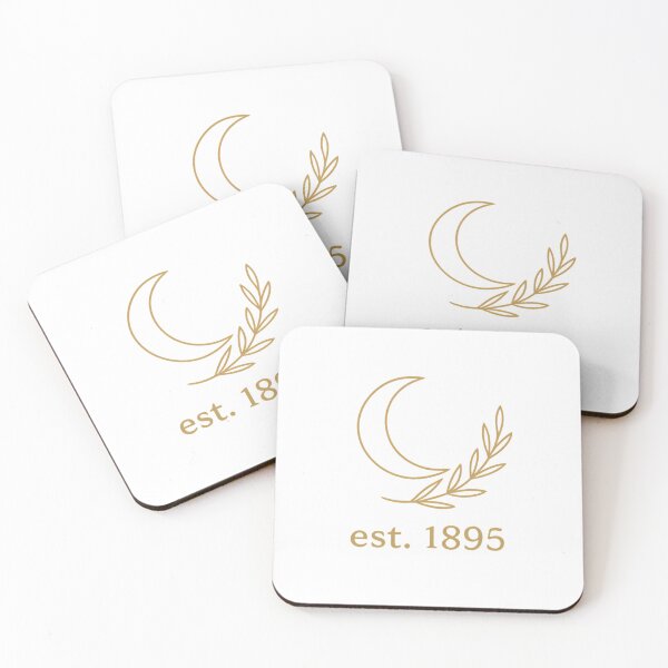 Item preview, Chi Omega Crescent Moon Laurel Est. 1895 Glow designed and sold by summer-loving.