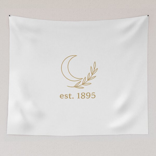 Item preview, Chi Omega Crescent Moon Laurel Est. 1895 Glow designed and sold by summer-loving.