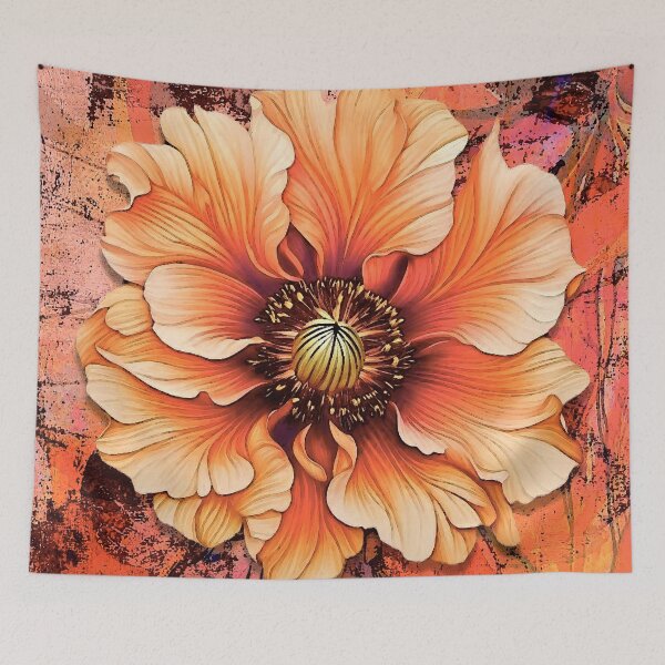 Item preview, Orange Flowers designed and sold by ViaARTfactory.