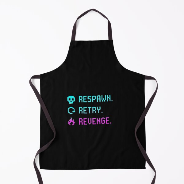 Item preview, RESPAWN. RETRY. REVENGE. | Gamer Pixel Design #2 designed and sold by thesnakeater.