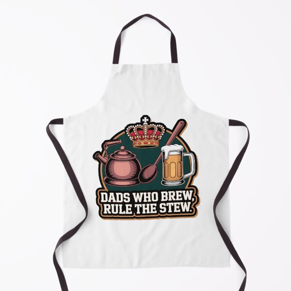 Item preview, Dads Who Brew Rule the Stew | Funny Homebrewing Dad designed and sold by CuteDesignables.