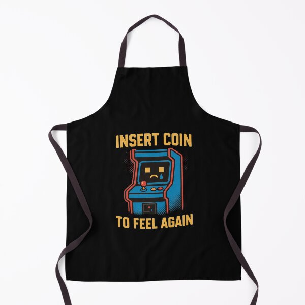 Item preview, Insert Coin to Feel Again | Sad Arcade Gamer Design designed and sold by thesnakeater.