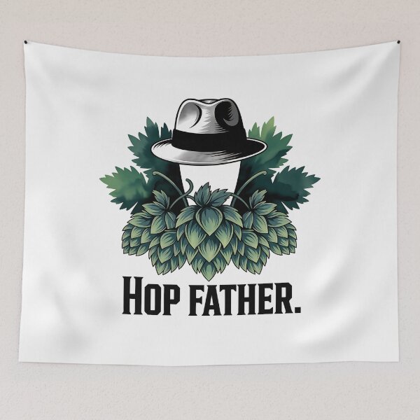 Item preview, Hopfather – Funny Homebrewing Dad Beer Lover  designed and sold by CuteDesignables.