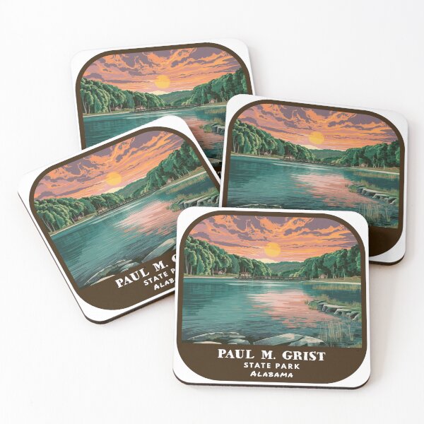 Item preview, Vintage Paul M. Grist State Park (Alabama State Park) designed and sold by RabbitK.