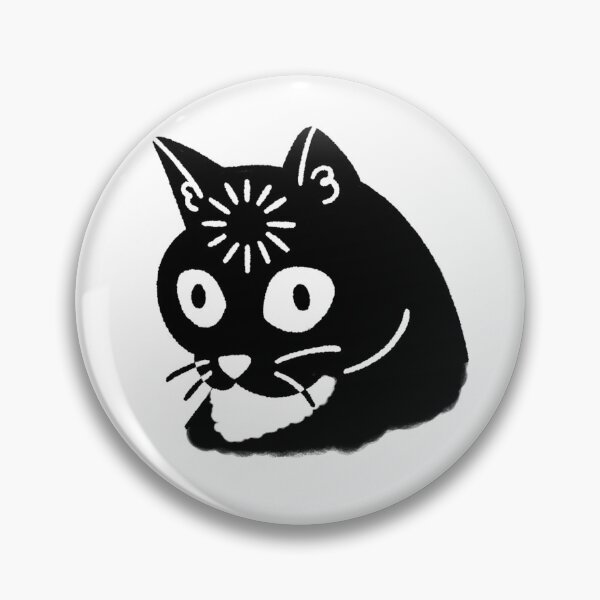 Item preview, Buffering Funny Meme Cat Single Line Doodle designed and sold by DumbLittleTart.
