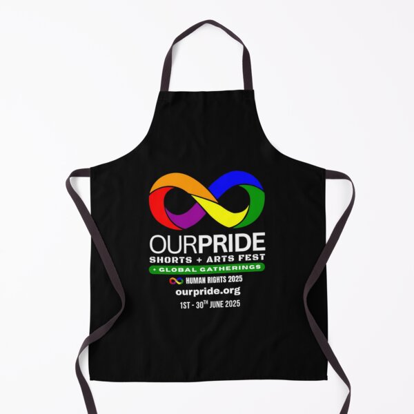Item preview, LGBTQ+ Pride Official Our Pride Human Rights Shorts & Arts Fest 2025 Gay Pride Graphic Design designed and sold by ItsAKinkThing.