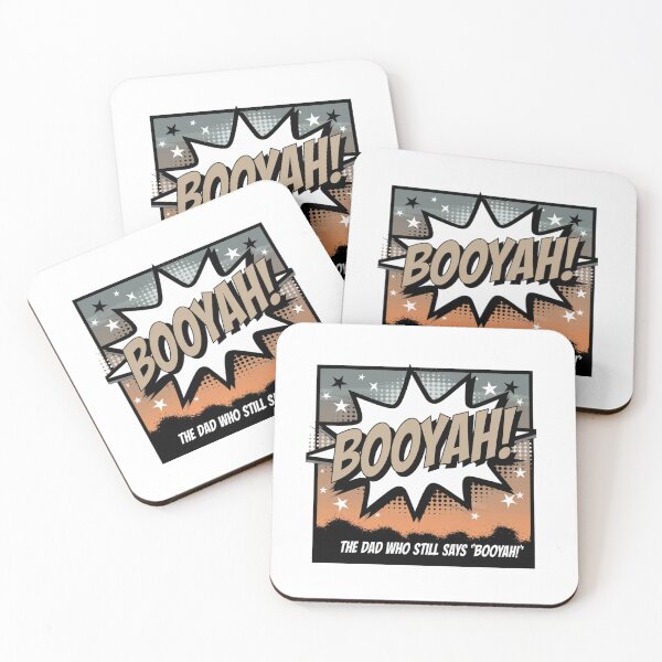 Item preview, Booyah! The Dad Who Still Says Booyah – Funny 90s Retro Father’s Day designed and sold by CuteDesignables.