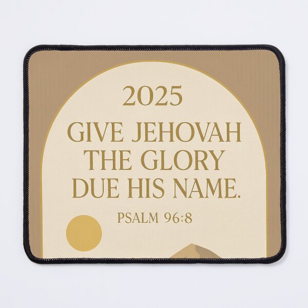 Item preview, Copy of Give Jehovah The Glory Due His Name 2025 - Holy Land designed and sold by svarupa.