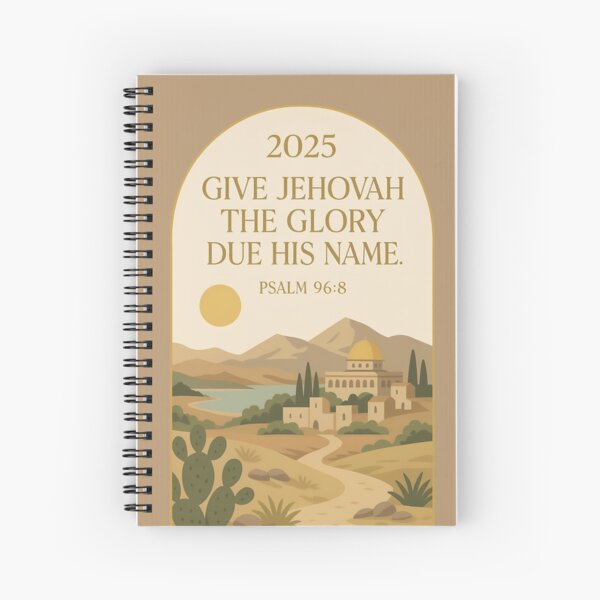 Item preview, Copy of Give Jehovah The Glory Due His Name 2025 - Holy Land   designed and sold by svarupa.