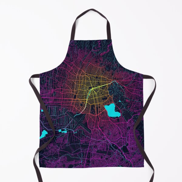 Item preview, Cochabamba City Map of Bolivia - Neon designed and sold by deMAP.