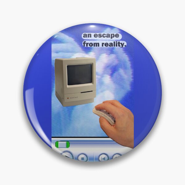 Item preview, An Escape From Reality. Blue technology Vibes designed and sold by InaccurateDinosaur.