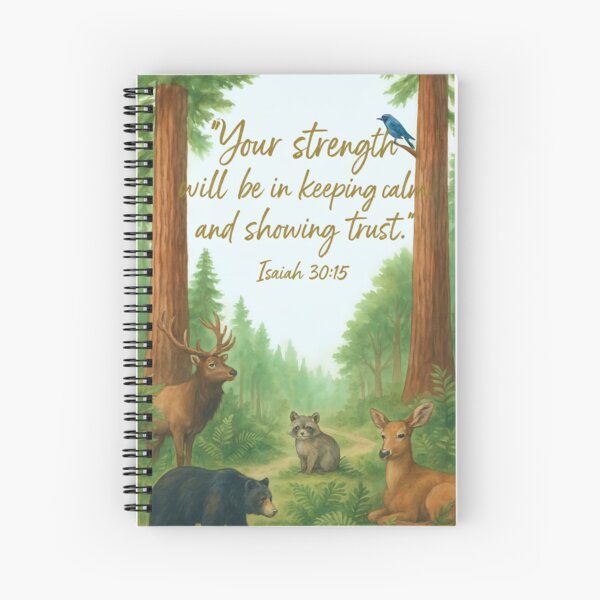 Item preview, Your Strength Will Be In Keeping Calm And Showing Trust.- Redwood national park  designed and sold by svarupa.