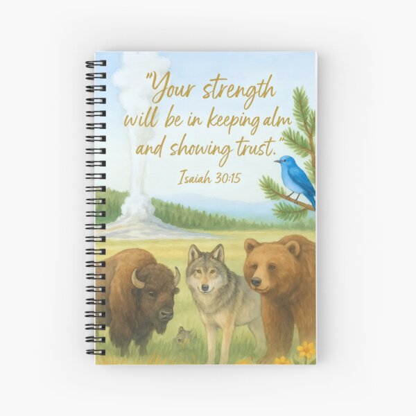 Item preview, Your Strength Will Be In Keeping Calm And Showing Trust.- Yellowstone National Park designed and sold by svarupa.