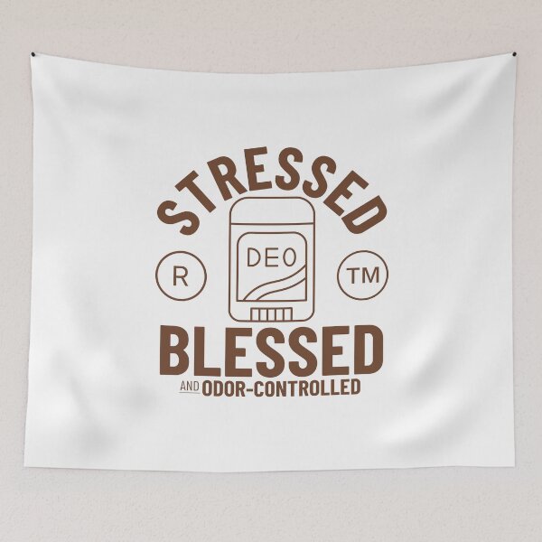 Item preview, Stressed, blessed and odor-controlled designed and sold by Peerless-Prime.