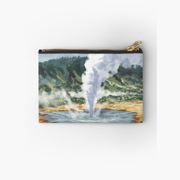 Item preview, Te Puia Geothermal Valley, Rotorua: Bubbling Mud & Rising Steam designed and sold by LSVart.