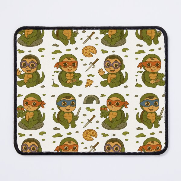 Item preview, Ninja friends all the way seamless designed and sold by The Punkin Patch Co.