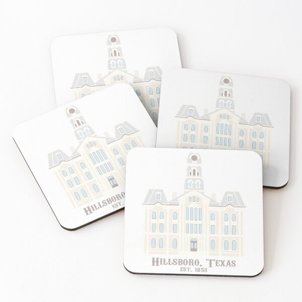 Item preview, Hillsboro, Hill County, Texas Courthouse designed and sold by Places By Hagen Carter.