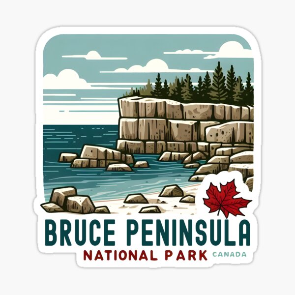 Artikel-Vorschau von Bruce Peninsula National Park, designt und verkauft von HowToCanadian.
