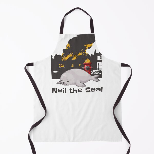 Item preview, Neil the Seal Sleeps Through the Apocalypse designed and sold by KiwiRider.